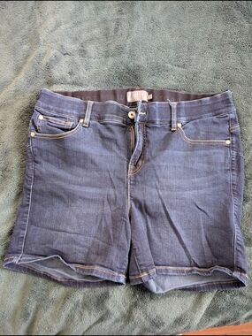 torrid Dark Denim Jean Shorts